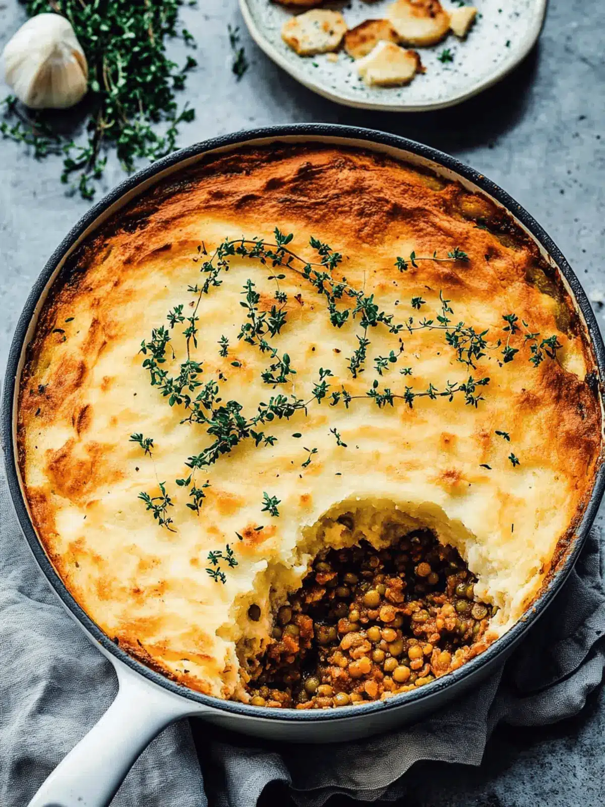 Vegan Lentil Shepherd’s Pie