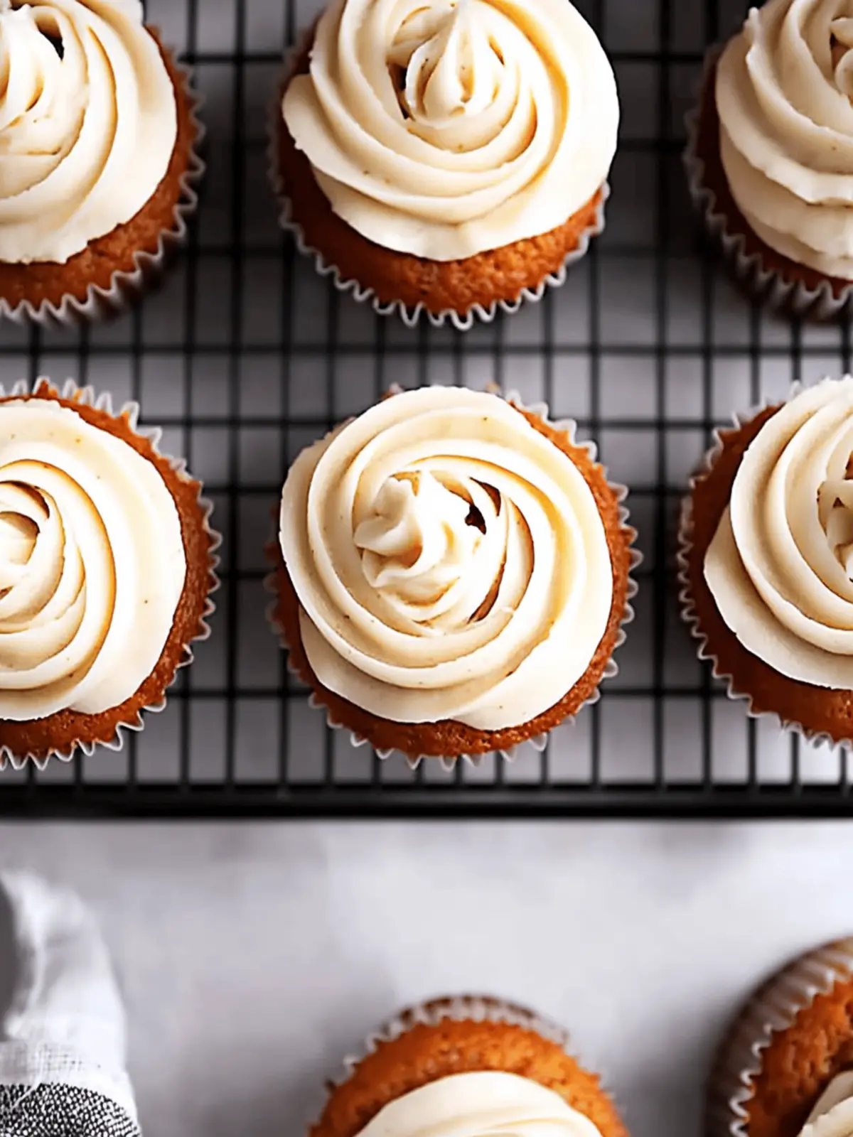Pumpkin Cupcakes with Browned Butter Maple Frosting
