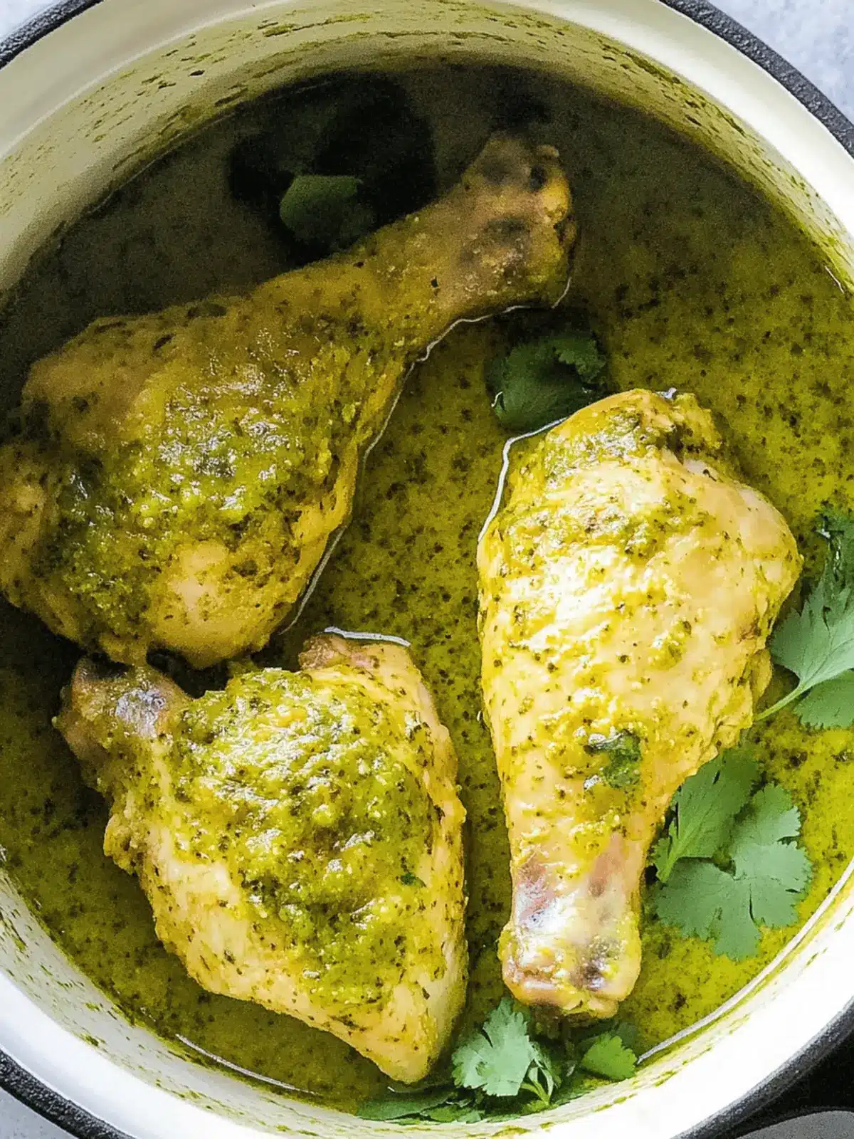 Pollo en Salsa Verde