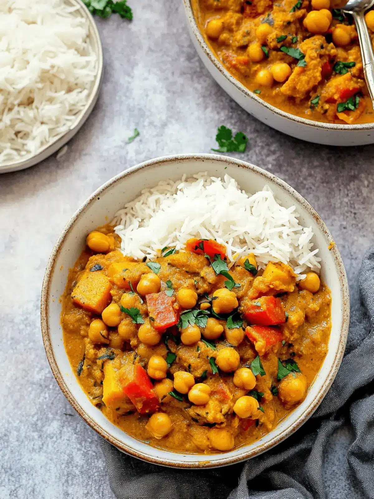 Pumpkin Chickpea Curry