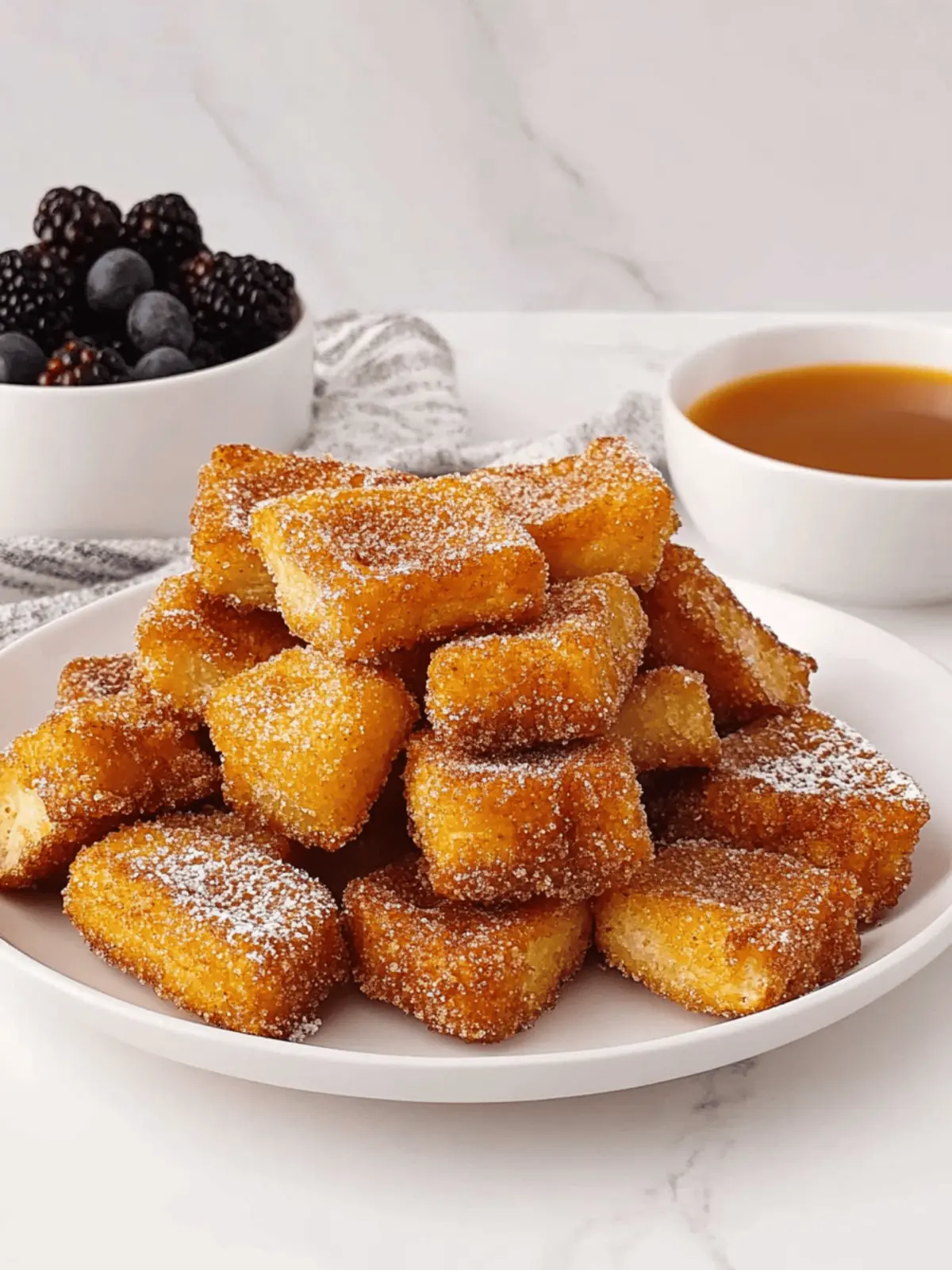 Churros French Toast Bites