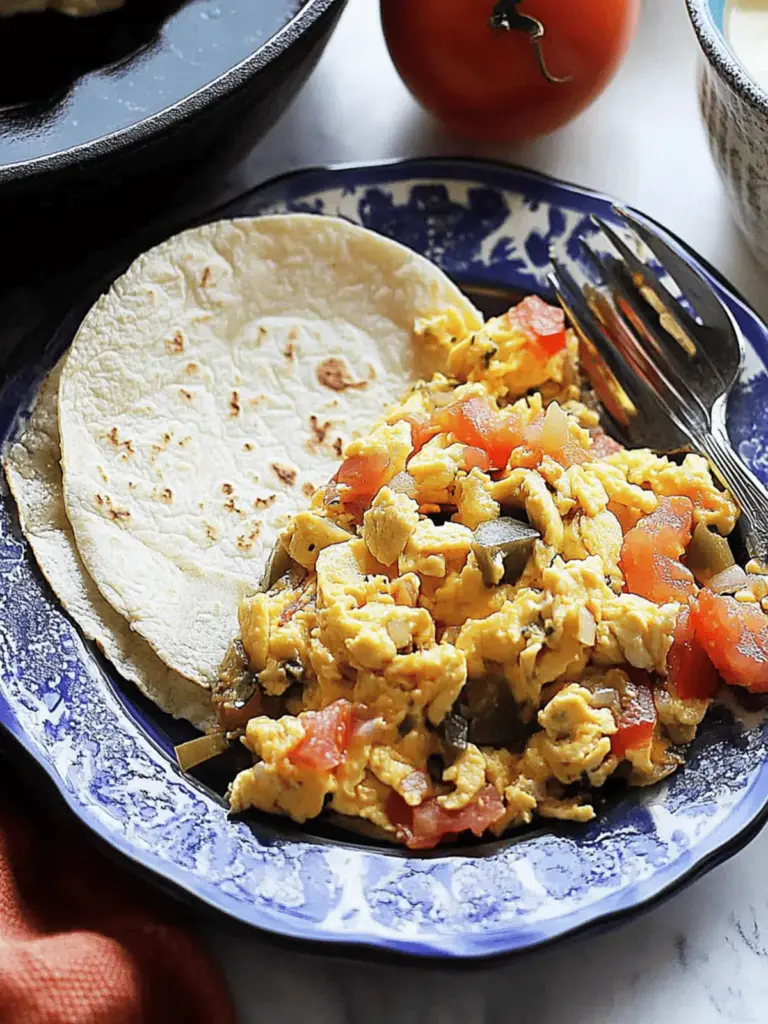 Huevos A La Mexicana