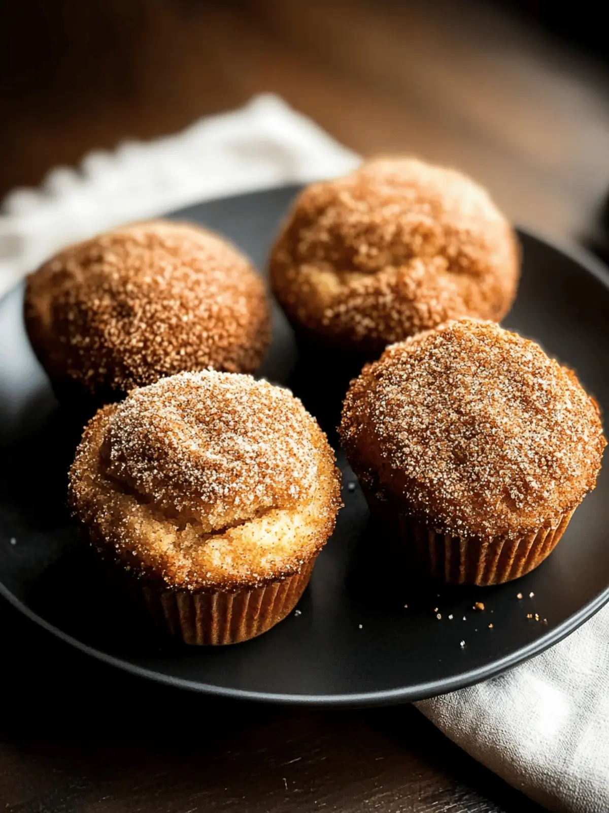 Apple Cider Donut Muffins