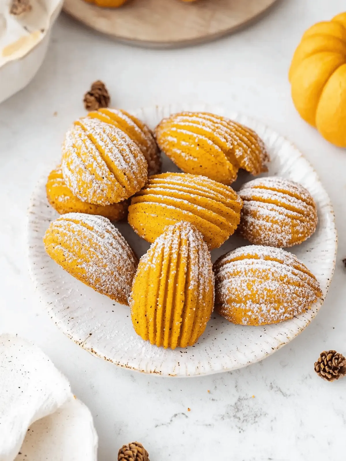 Pumpkin Madeleines