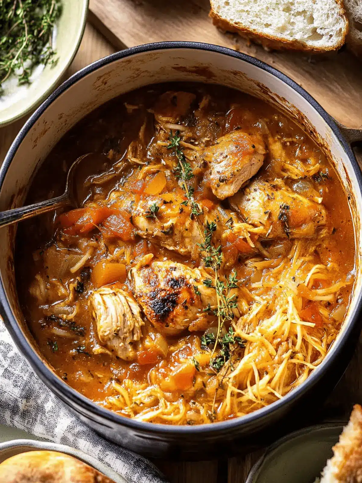 Crockpot Pumpkin Beer Braised Chicken