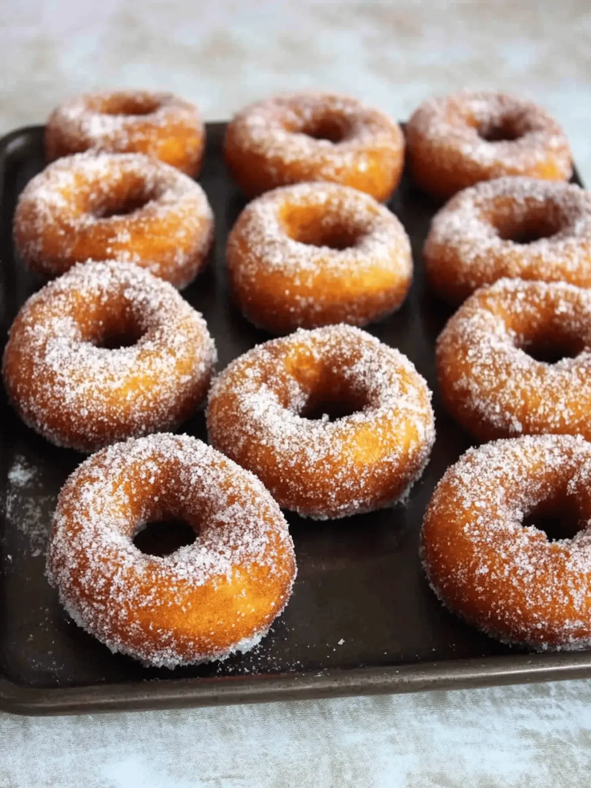Mashed Sweet Potato Donuts