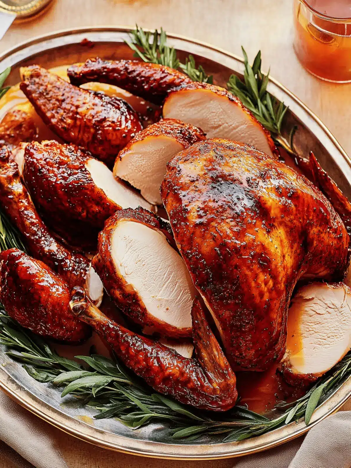 Maple-Butter-Glazed Turkey