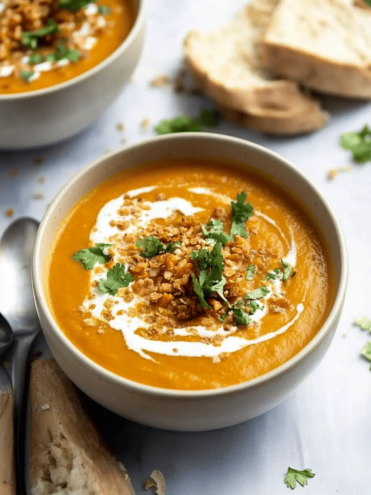 Curried Sweet Potato Soup