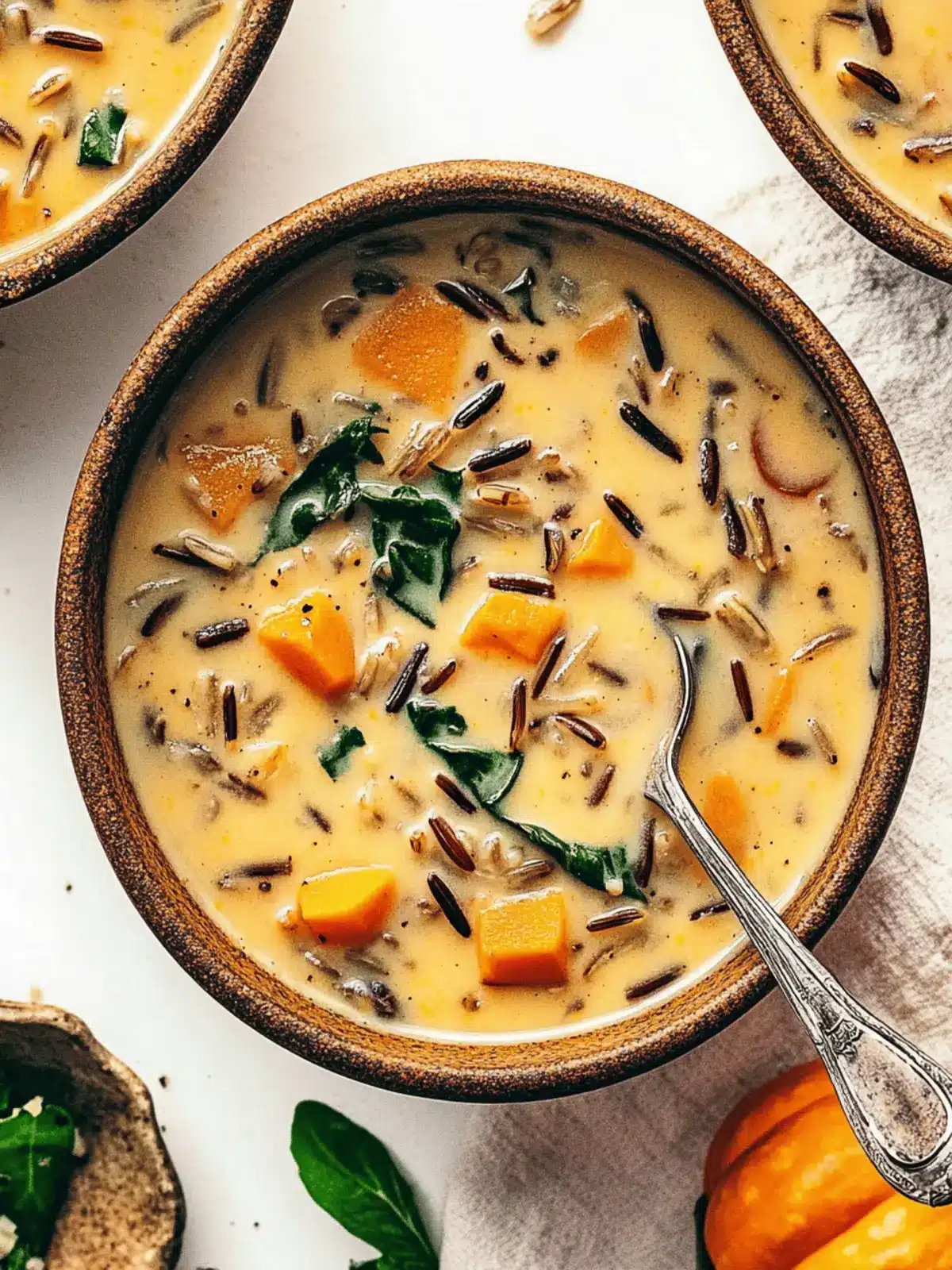 Pumpkin Wild Rice Soup