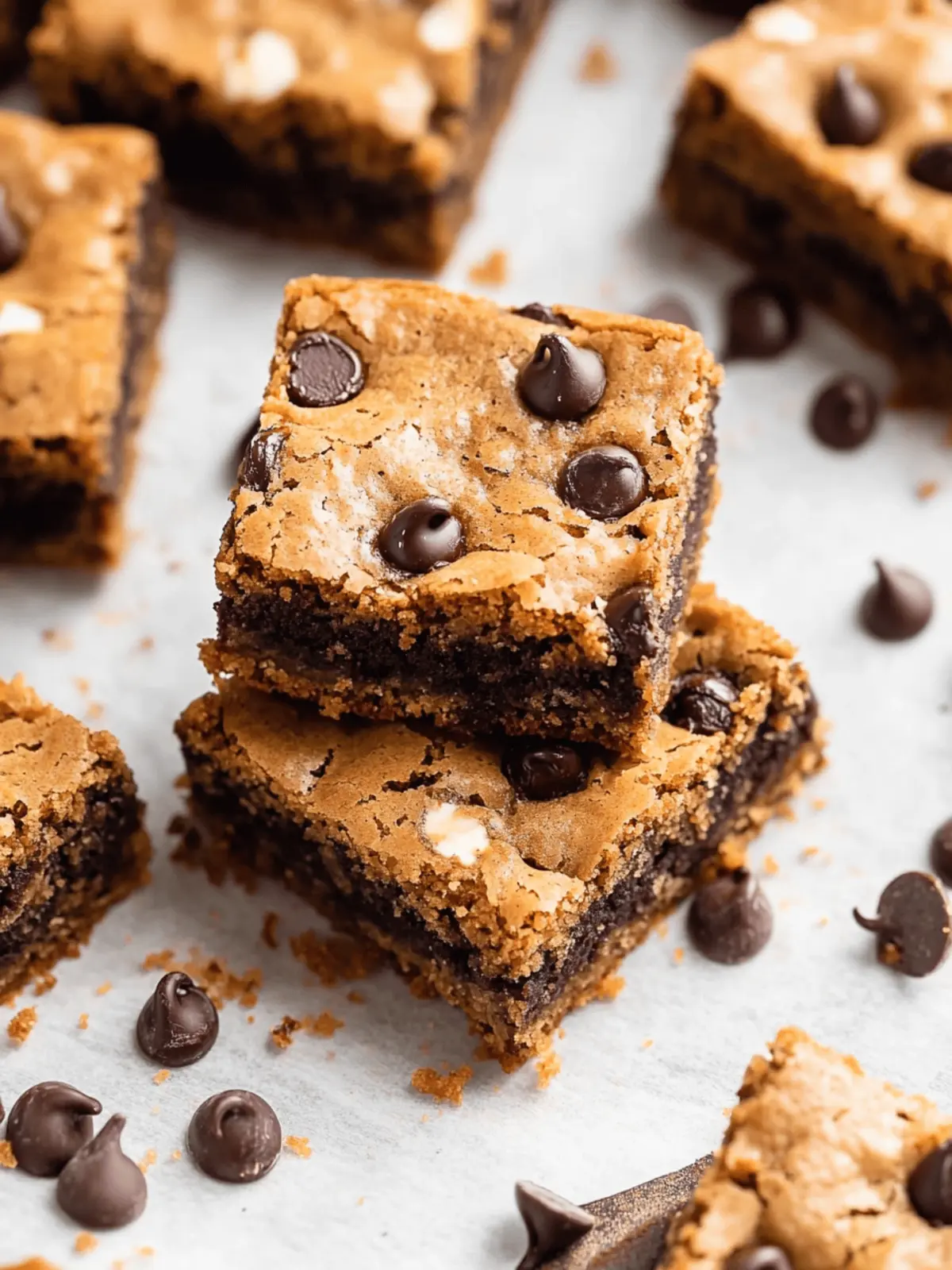 Pumpkin Chocolate Chip Blondies