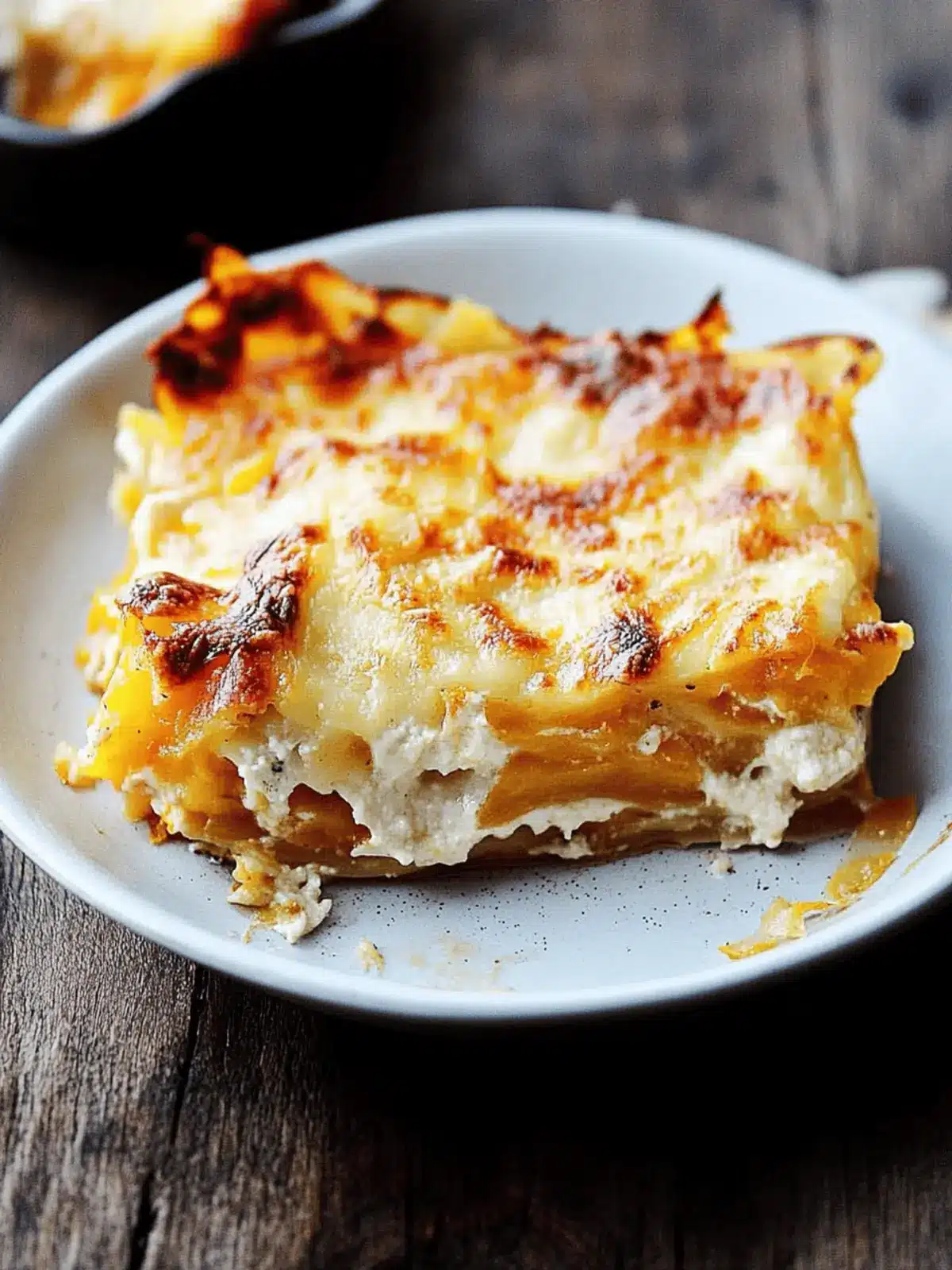 Roasted Butternut Squash Lasagna
