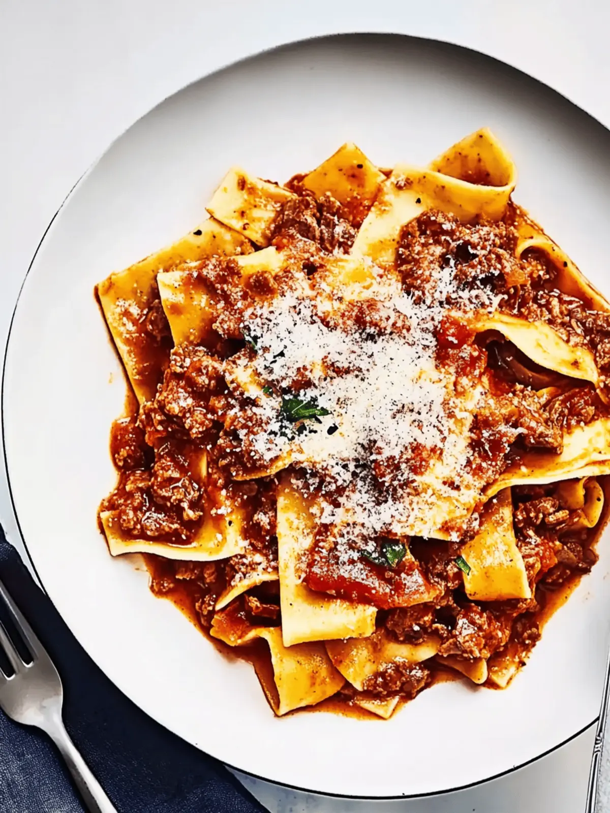 Instant Pot Beef Ragù With Pappardelle