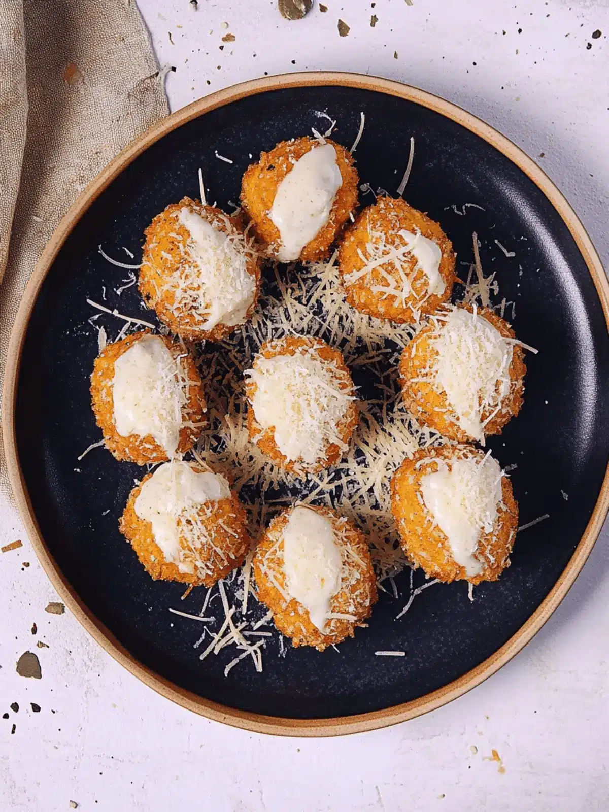 Pumpkin & Parmesan Arancini Balls