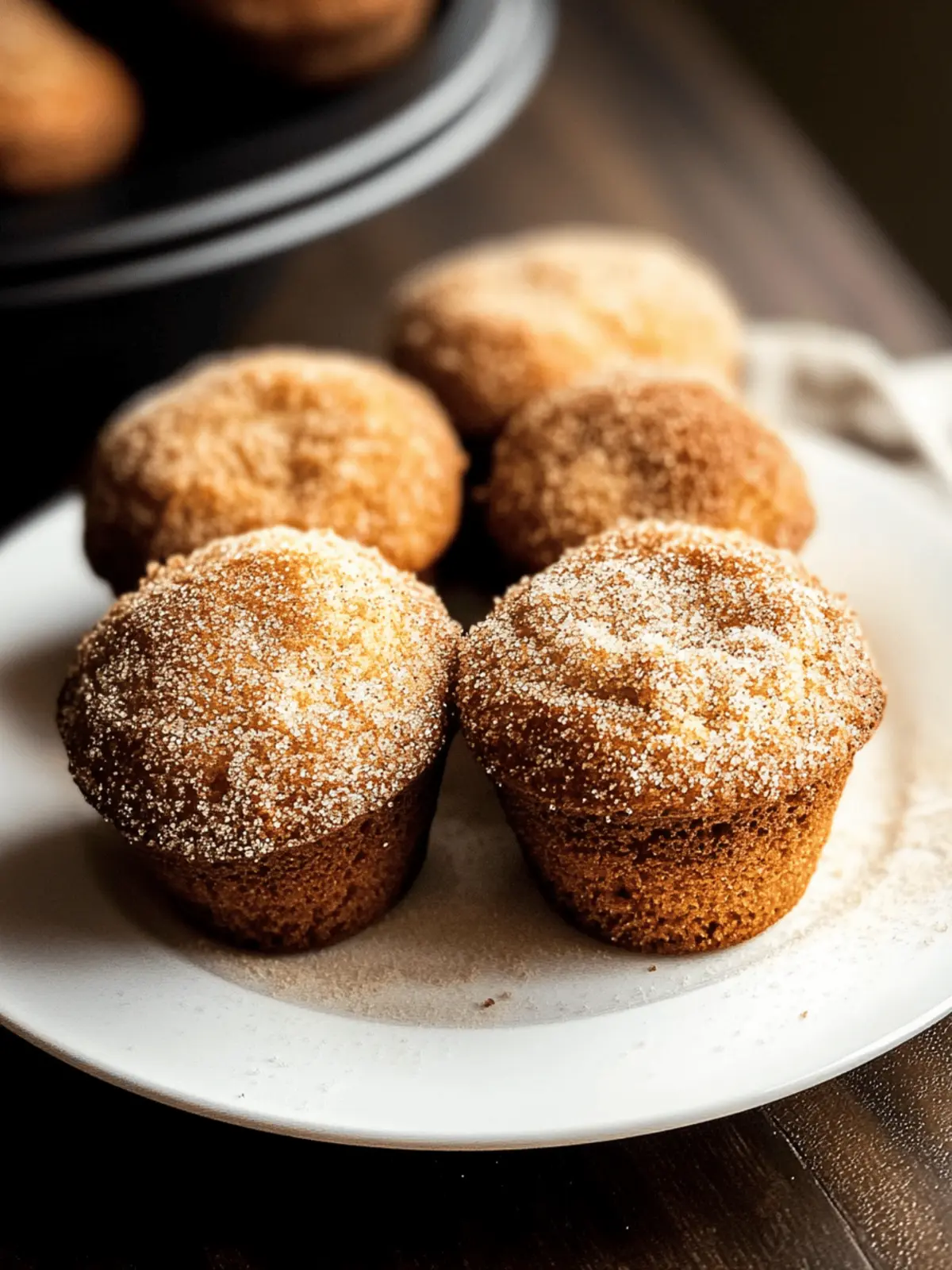 Apple Cider Donut Muffins