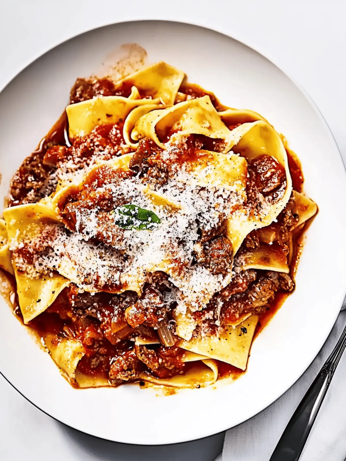 Instant Pot Beef Ragù With Pappardelle