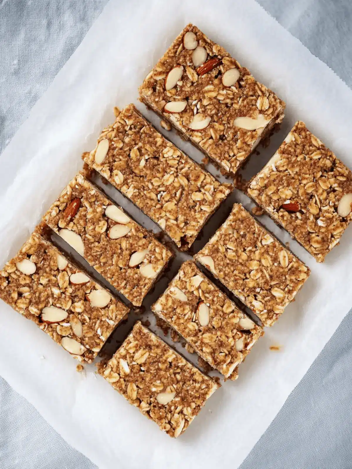 Chai Spiced Almond Granola Bars