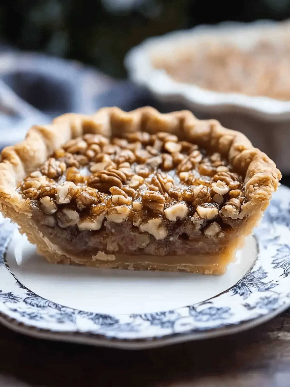 Walnut Maple Pie
