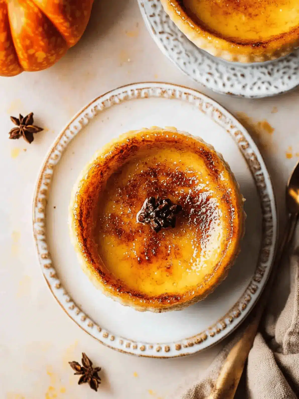 Pumpkin Creme Brulee