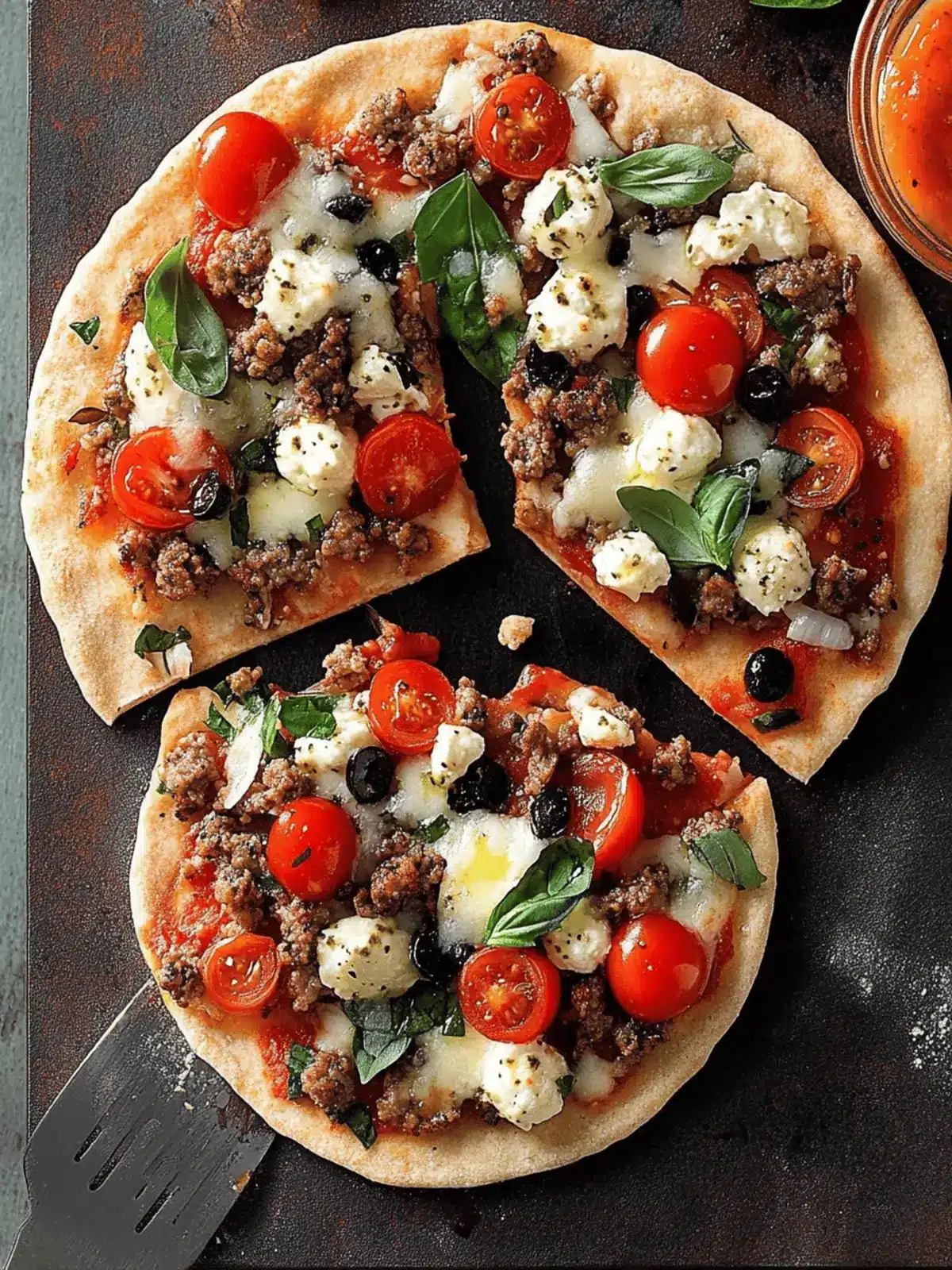 Mini Mediterranean Pizza