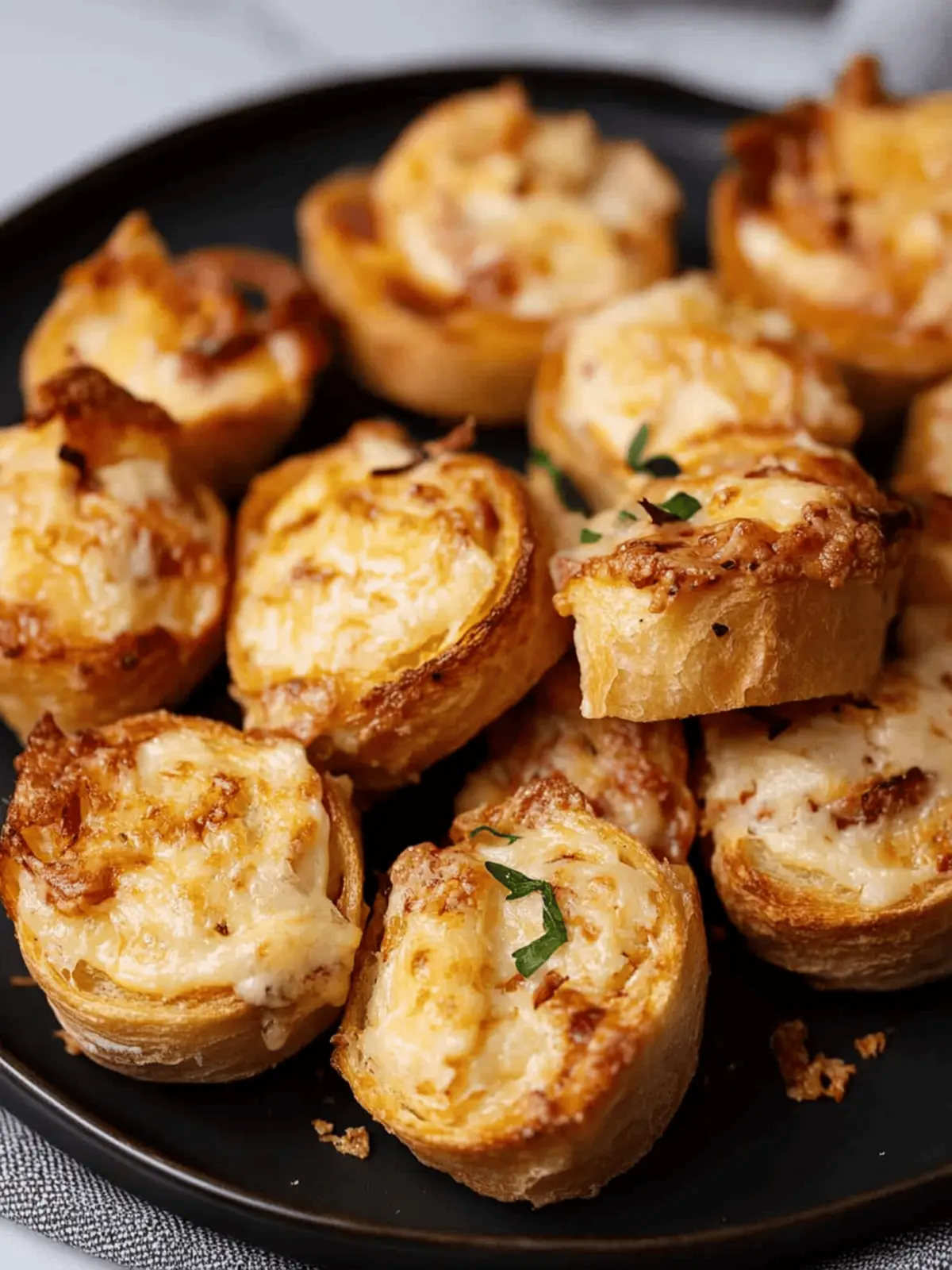 Mini Croque Monsieur with Béchamel