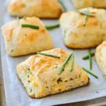 Cheddar and Chive Savory Scones
