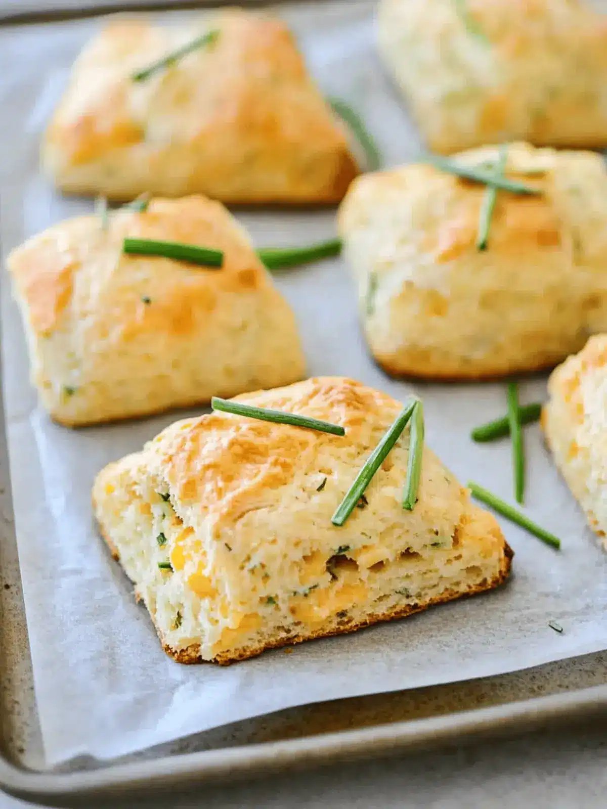 Irresistible Cheddar and Chive Savory Scones You’ll Love 5 Cheddar and Chive Savory Scones