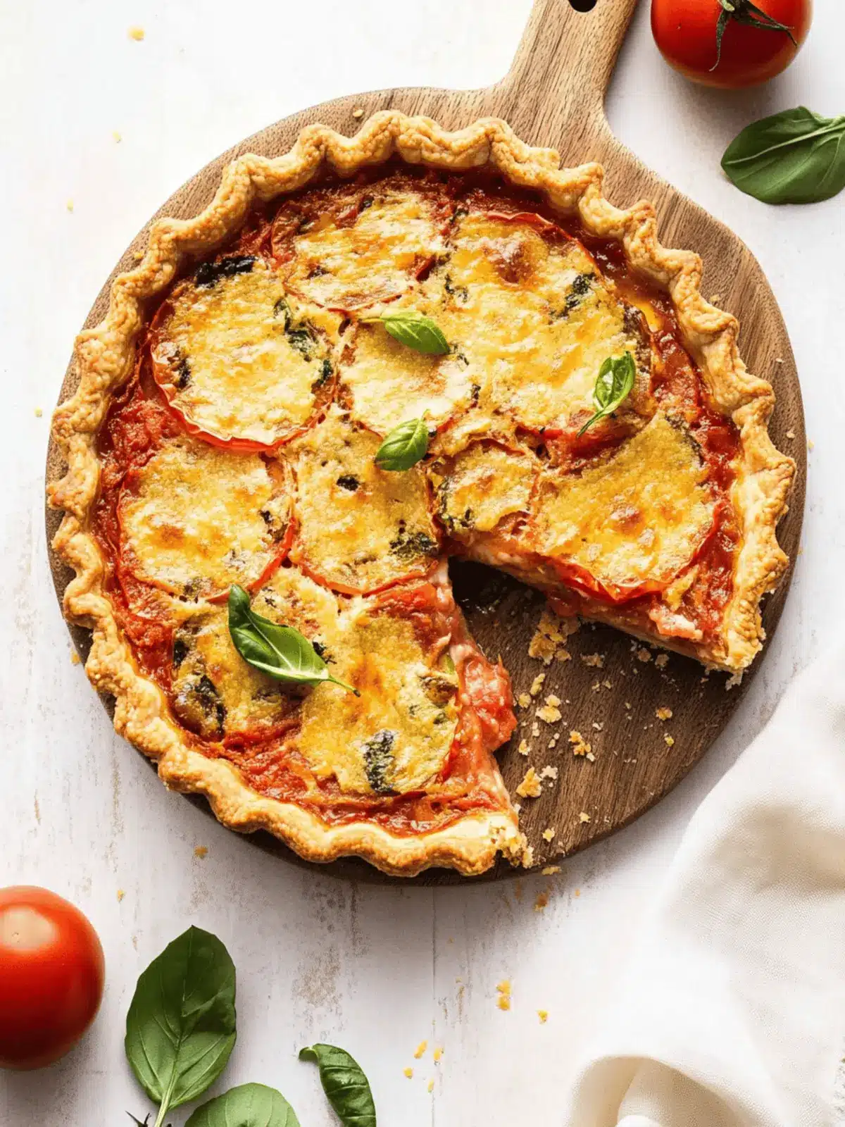 Delicious Southern Tomato Pie That Will Brighten Your Day 5 Southern Tomato Pie