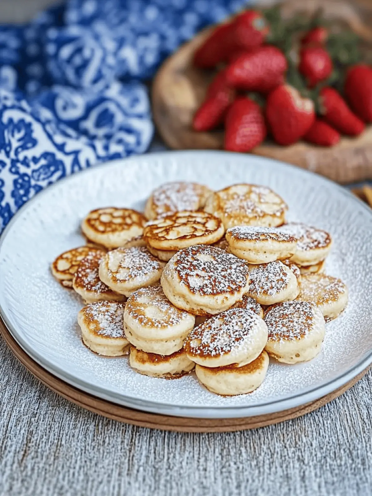 Poffertjes (Dutch Mini Pancakes)