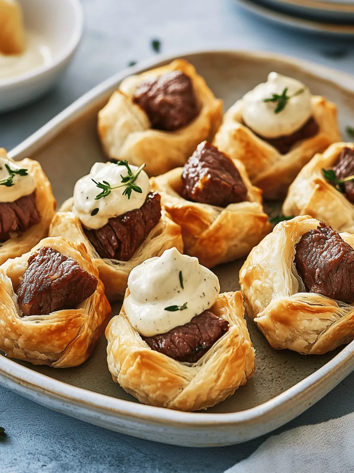 Mini Beef Wellingtons