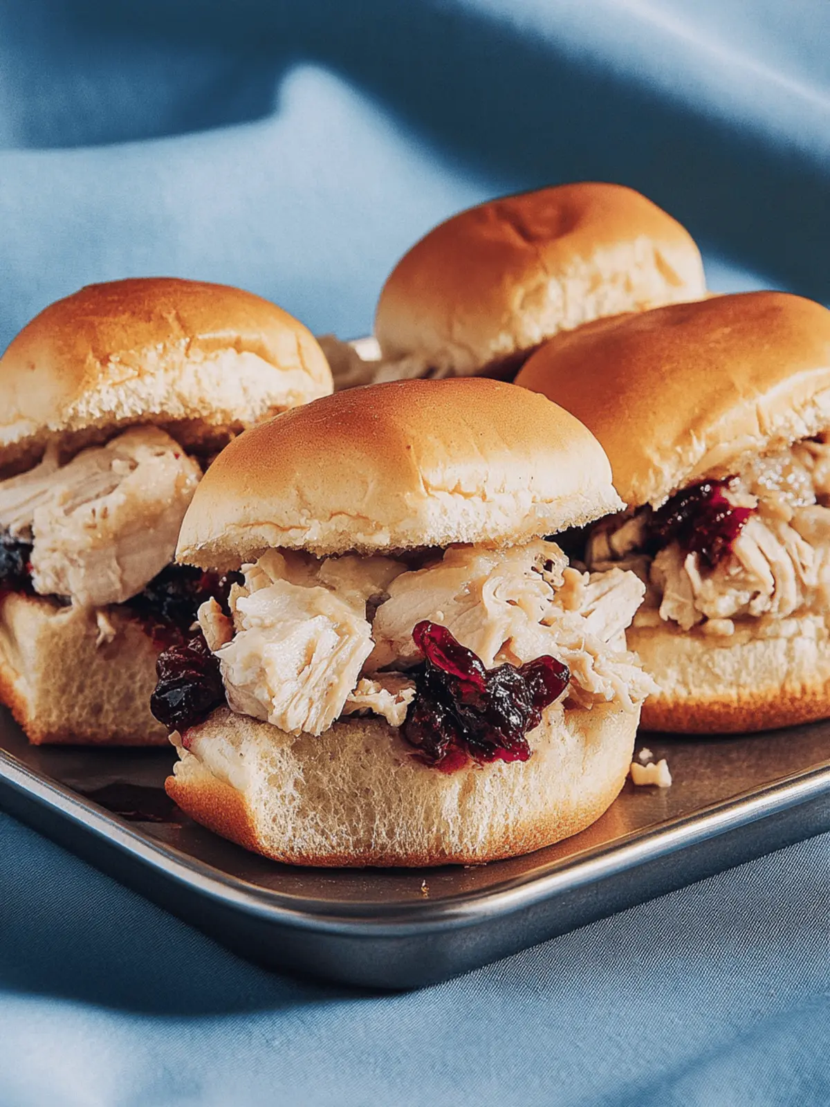 Turkey Cranberry Sliders