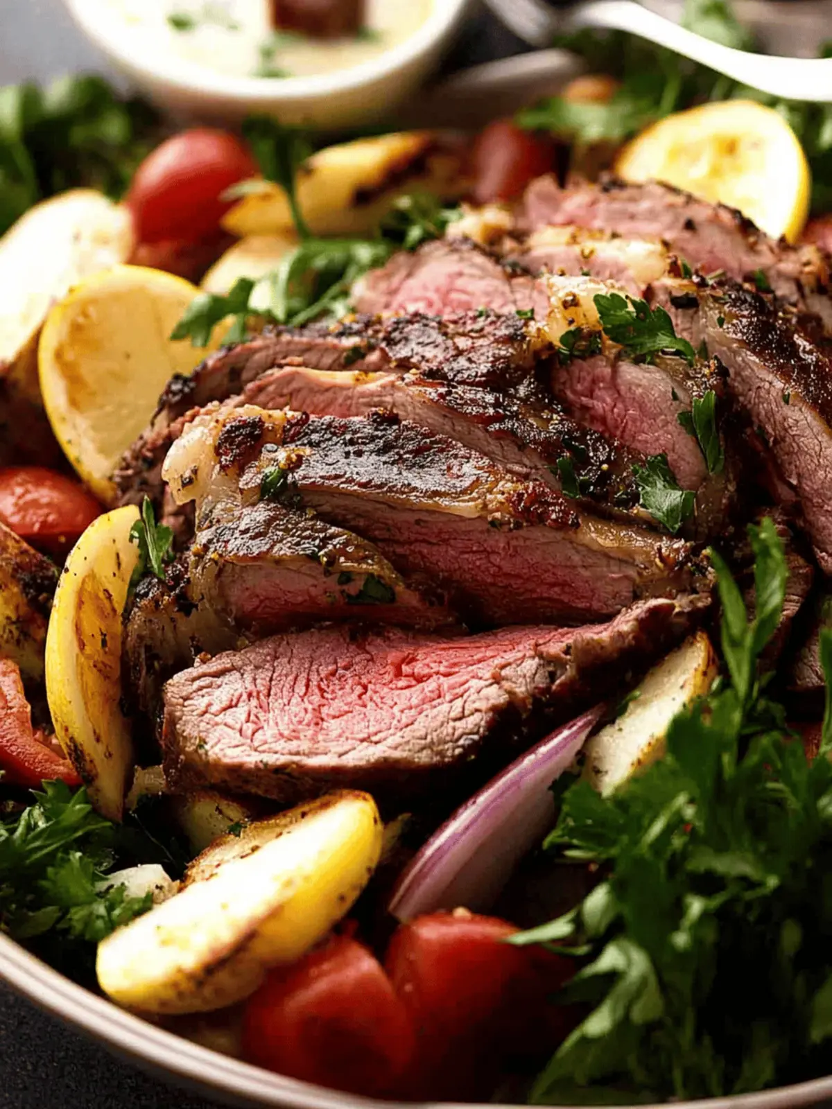 Greek Butterflied Lamb Leg