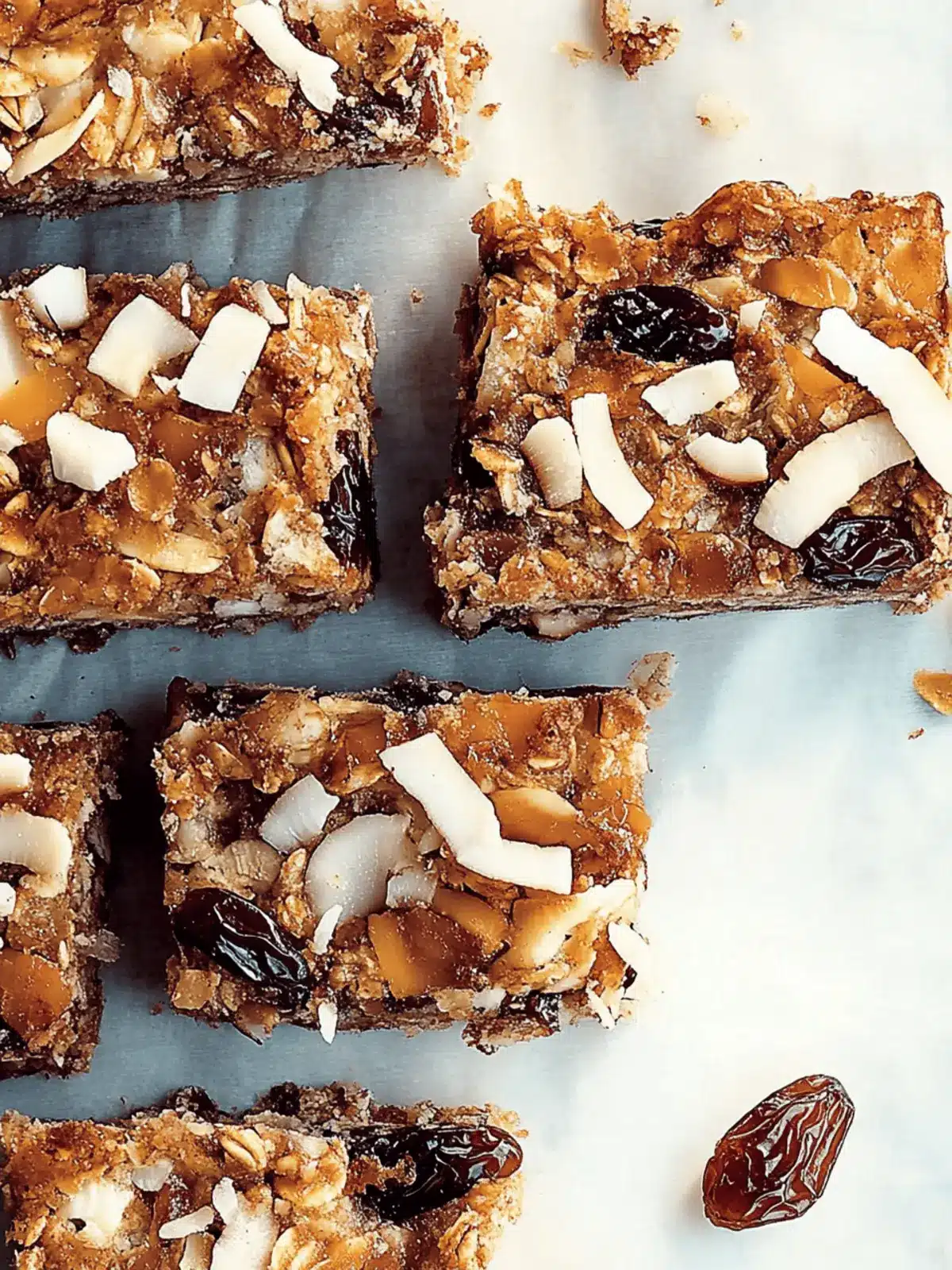 Coconut-Date Power Breakfast Bars