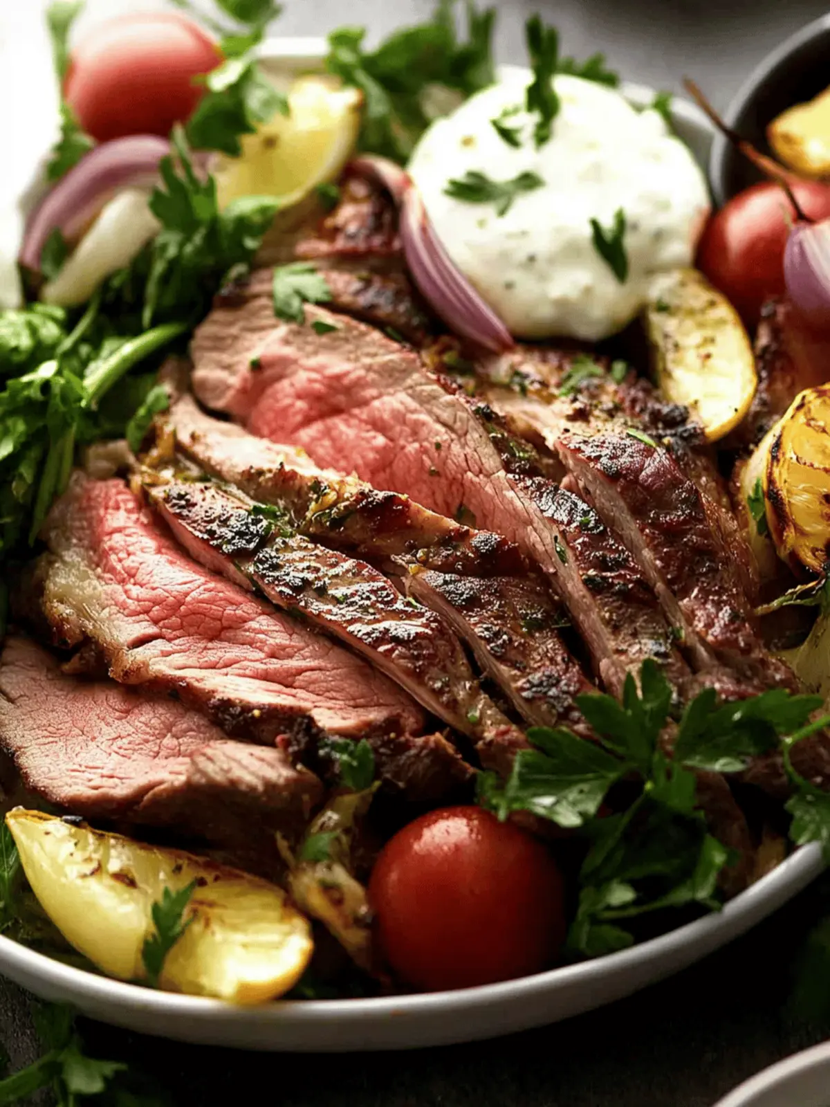Greek Butterflied Lamb Leg