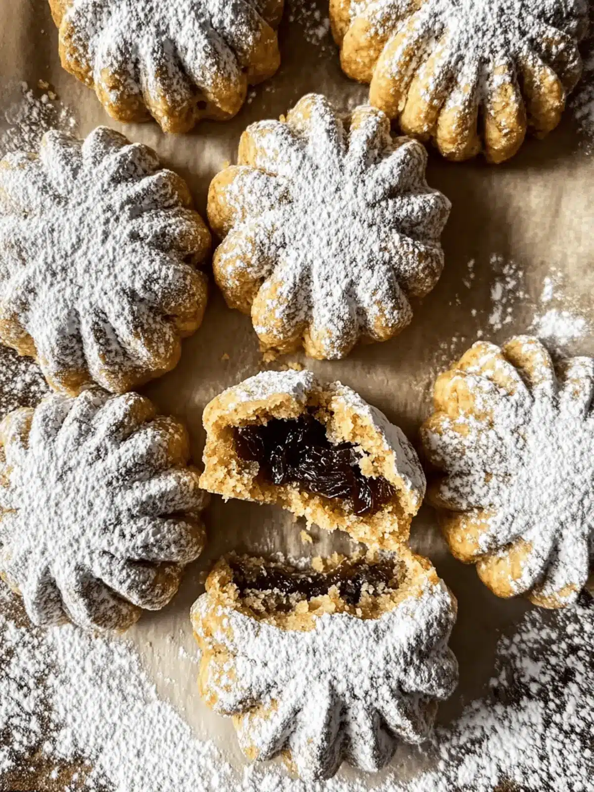 Maamoul (Date Filled Cookies)