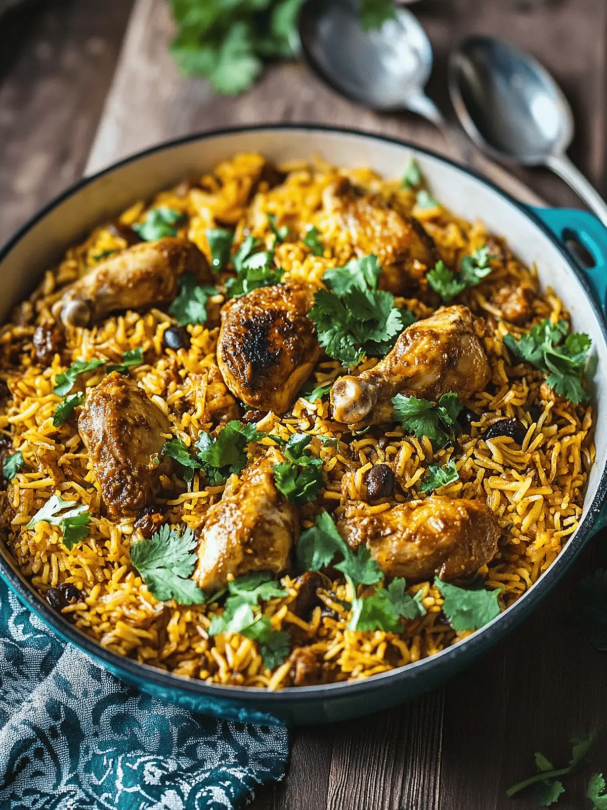 Uzbek Chicken Plov