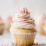 Confetti Sprinkle Cupcakes
