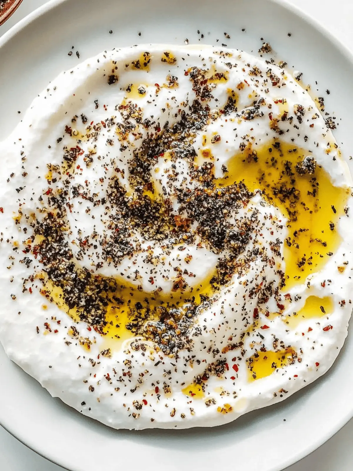 Labneh with Olive Oil and Za’atar
