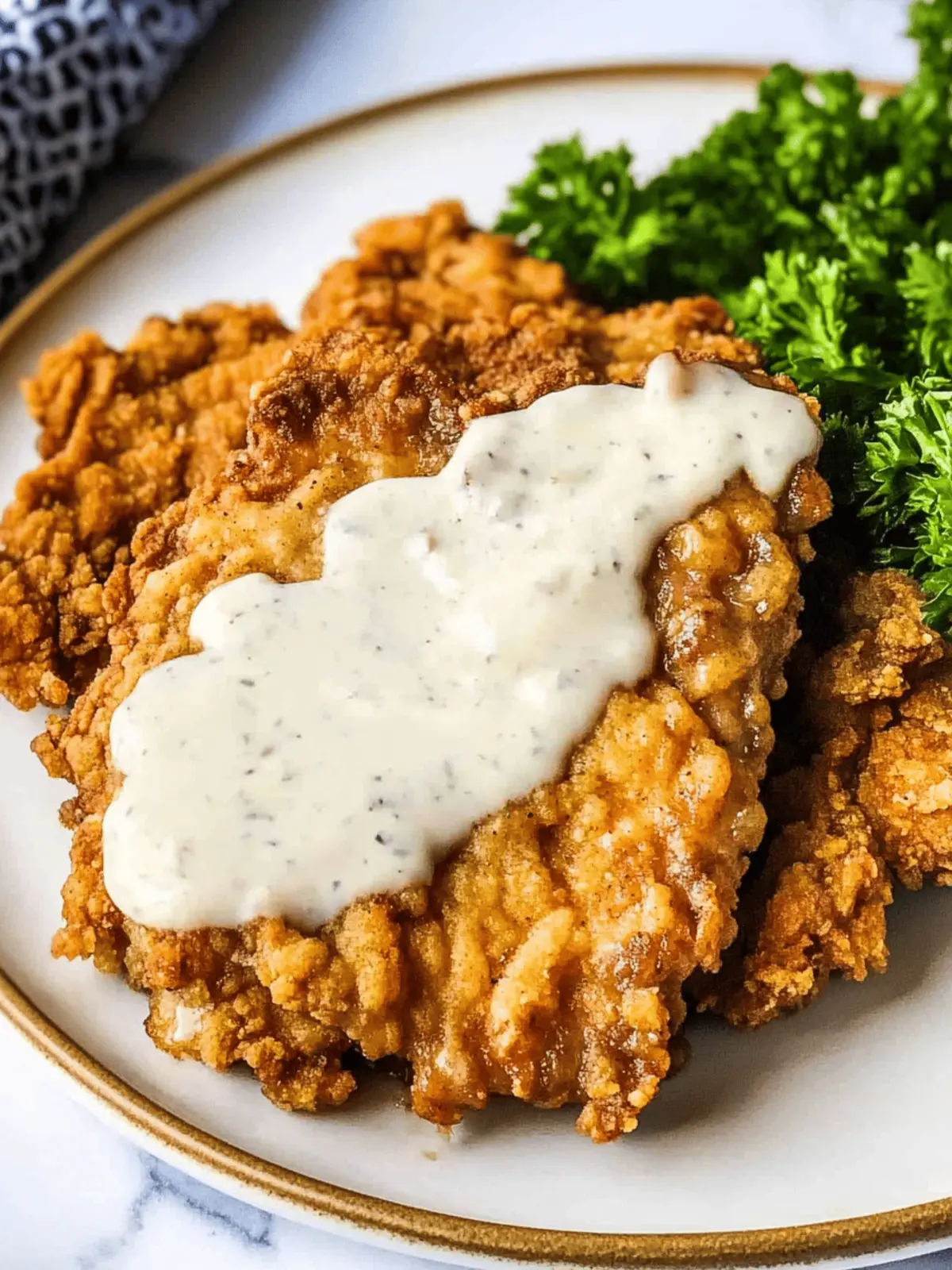 Chicken Fried Steak with Gravy