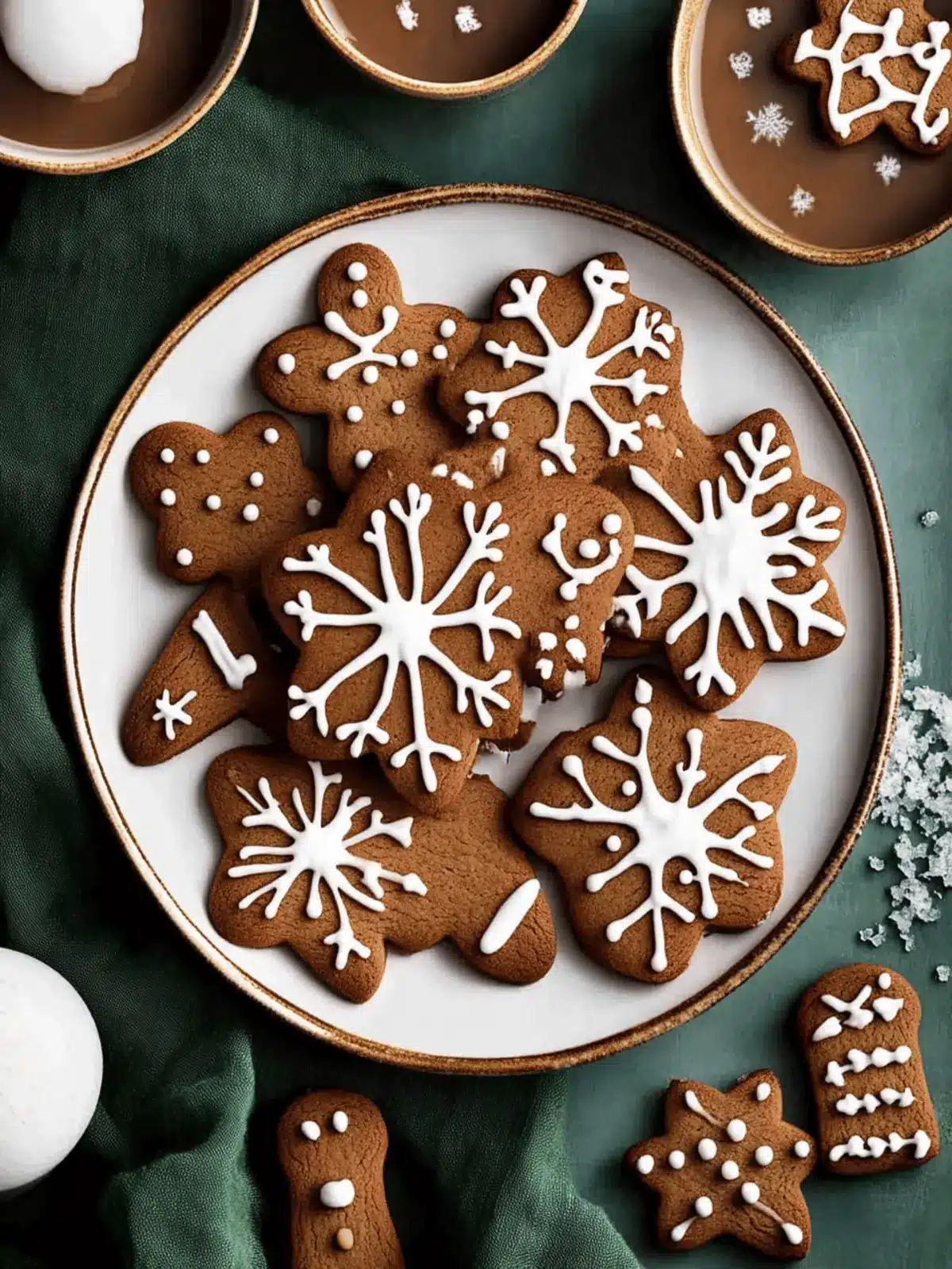 Irresistible Gingerbread Cookies for Cozy Holiday Baking 2 Gingerbread Cookies