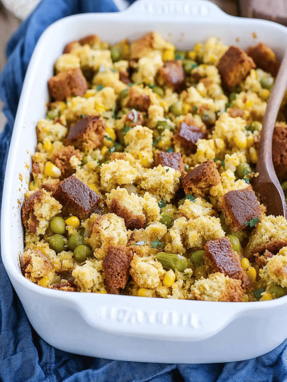 Cajun Cornbread Dressing