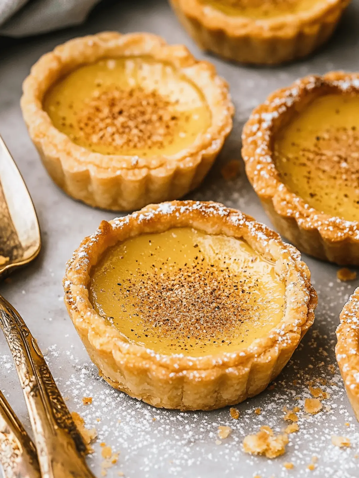Delicious Vegan Custard Tarts with Nutmeg You’ll Love 2 Vegan custard tarts with nutmeg