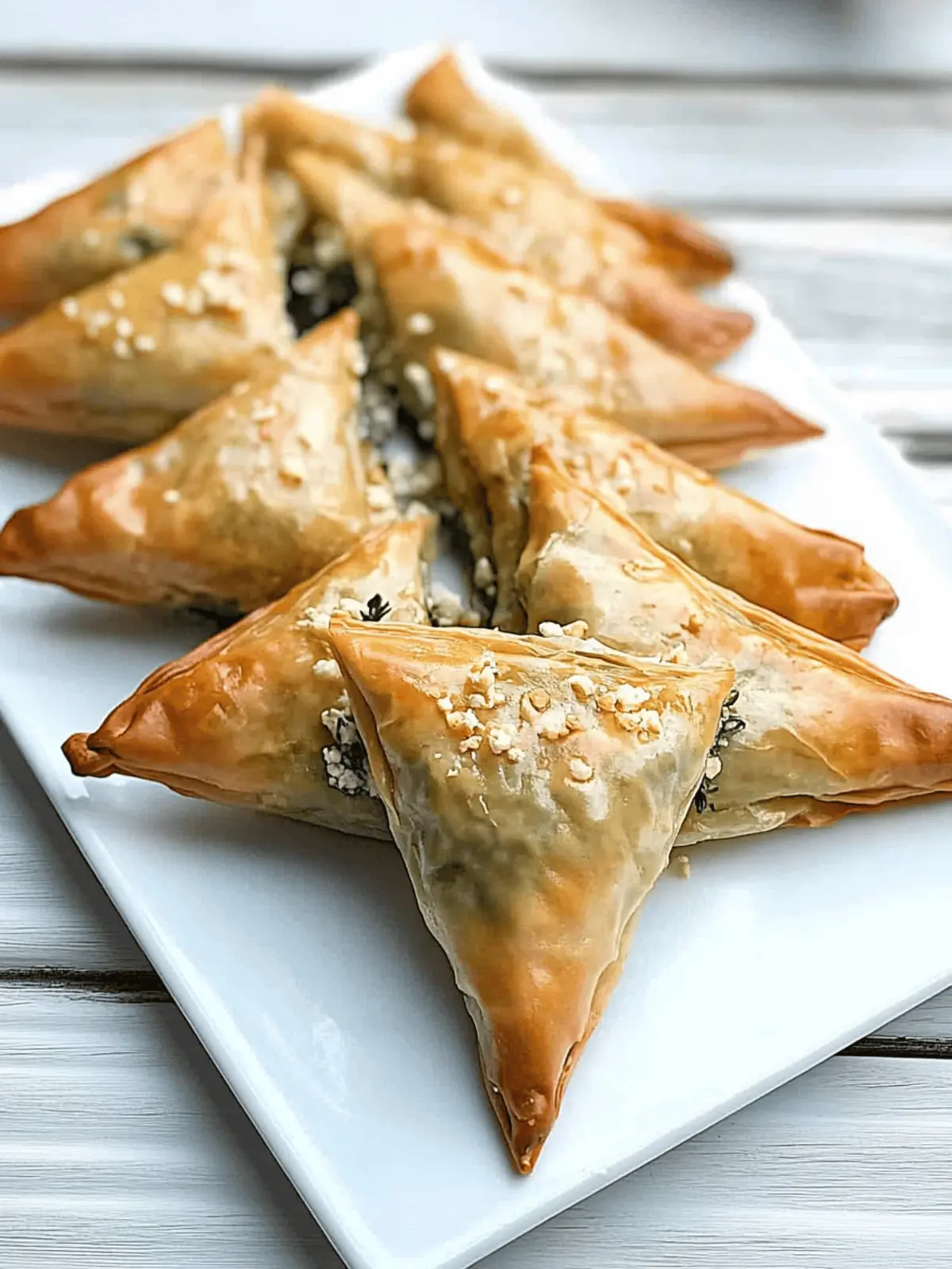 Spanakopita Triangles