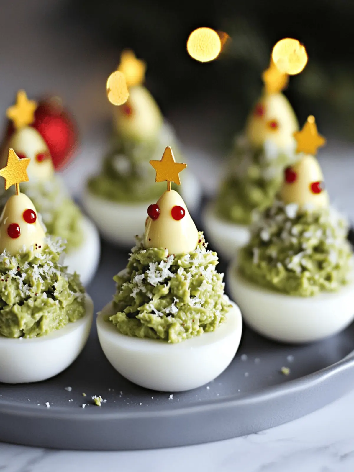Deviled Egg Christmas Trees That Will Wow Your Guests! 3 Deviled Egg Christmas Trees