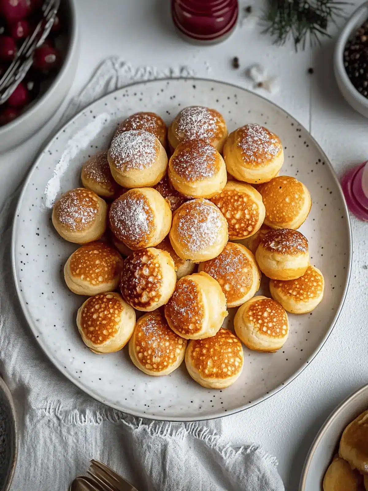 Danish Pancake Balls