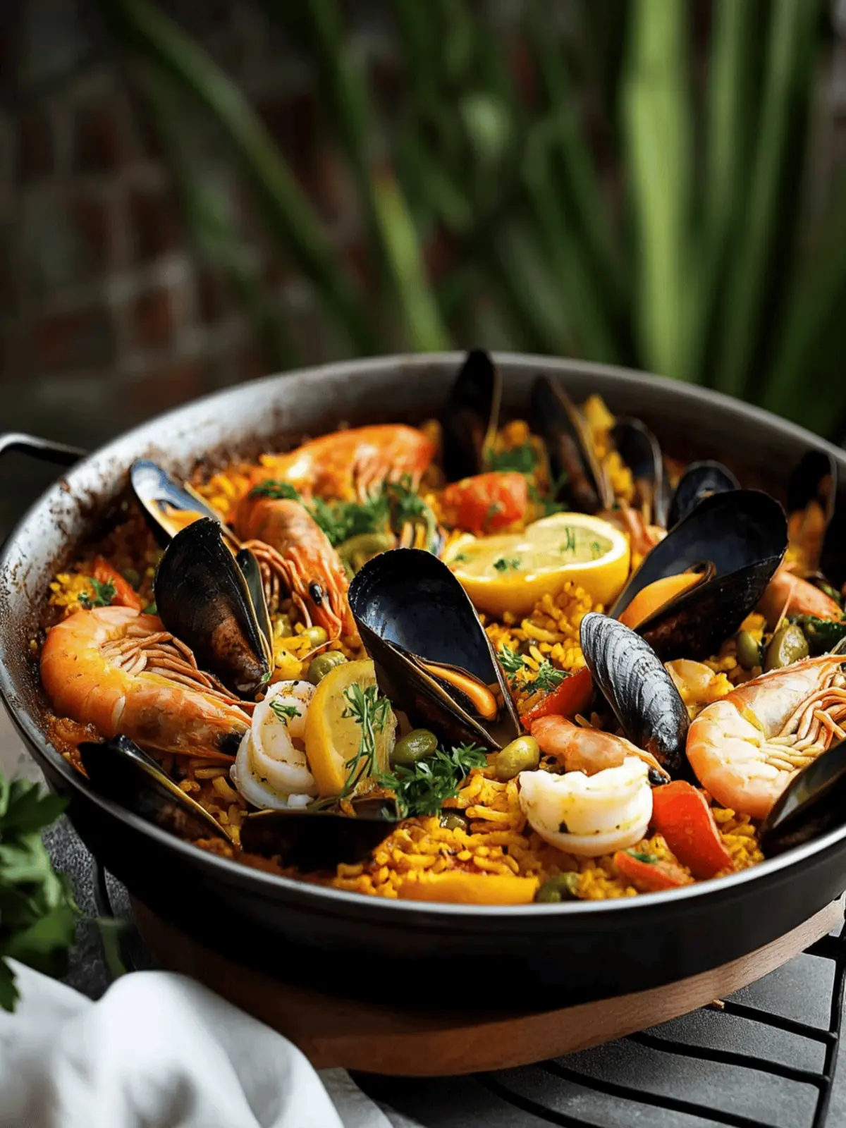Savory Seafood Paella Valenciana for Memorable Gatherings 5 Seafood Paella Valenciana