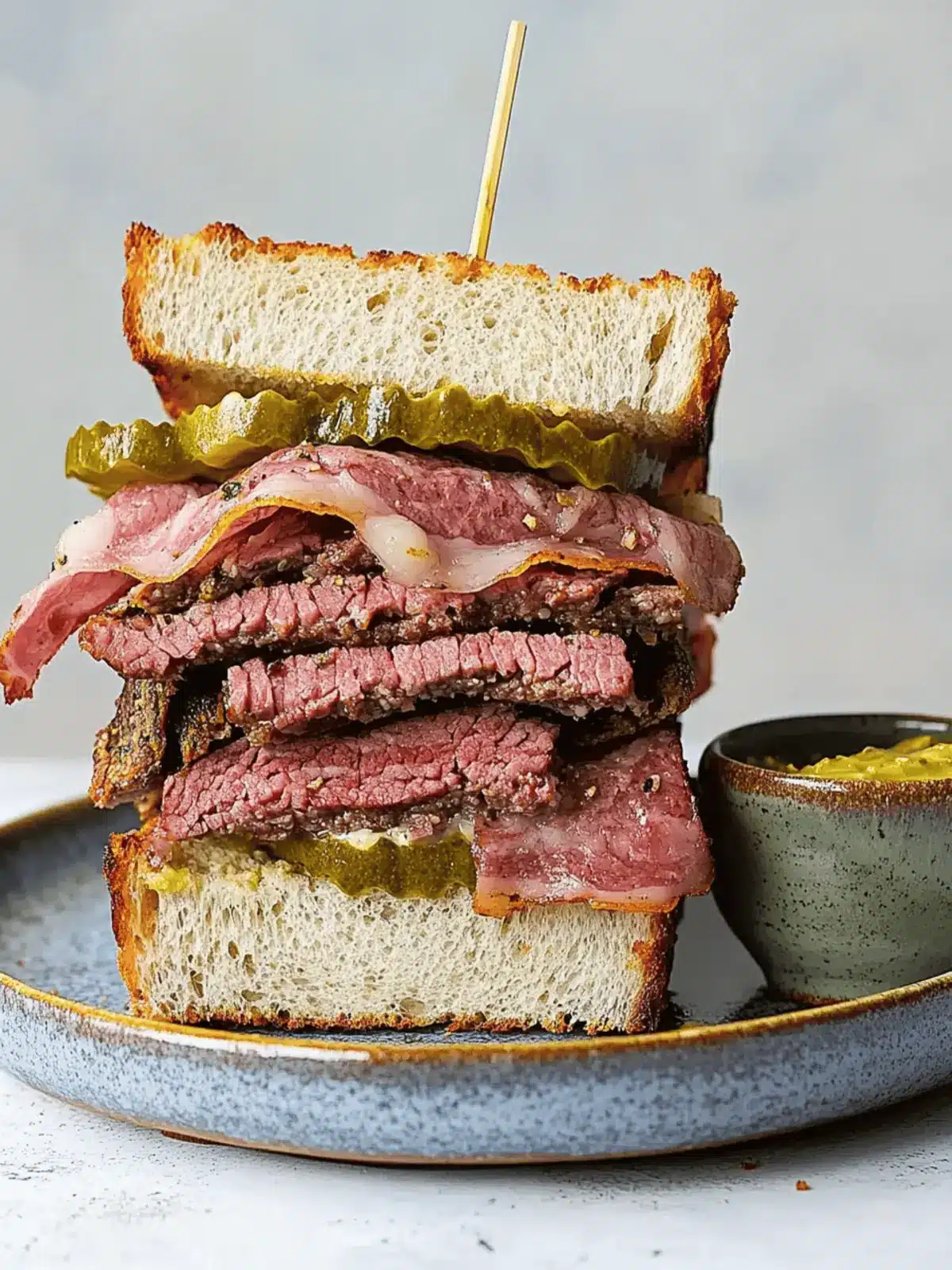 Montreal Smoked Meat Sandwich