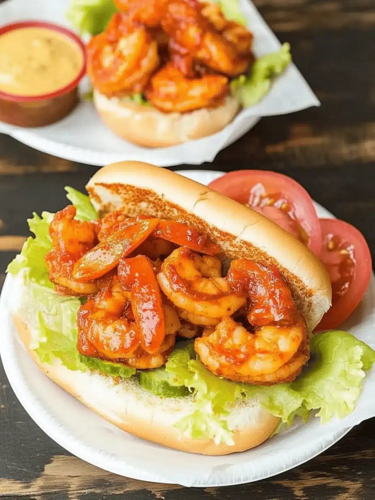 Nashville Hot Shrimp Po' Boy: A Flavor Punch for Your Palate 4 Nashville Hot Shrimp Po’ Boy