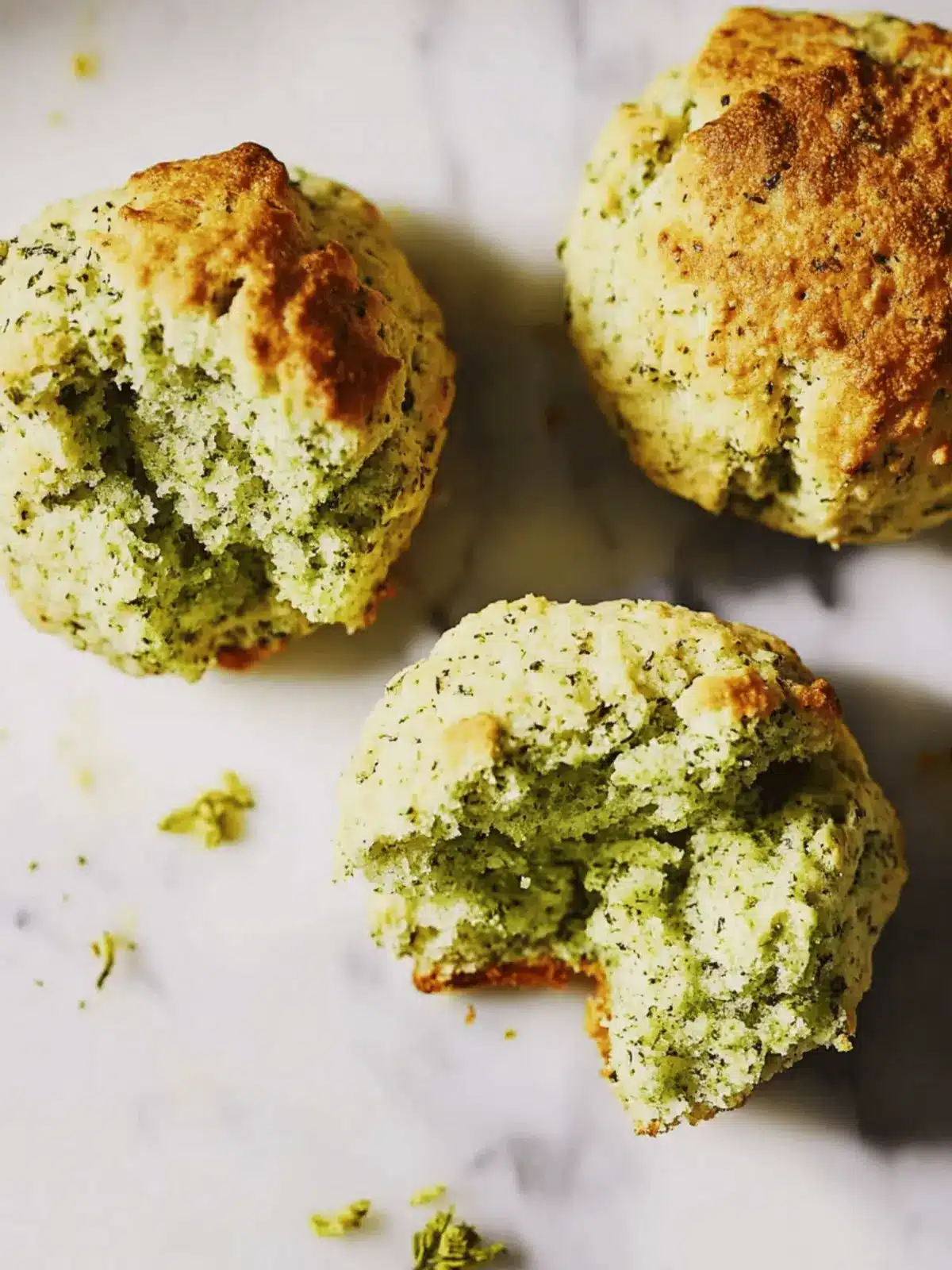 Green Goddess Herb Biscuits
