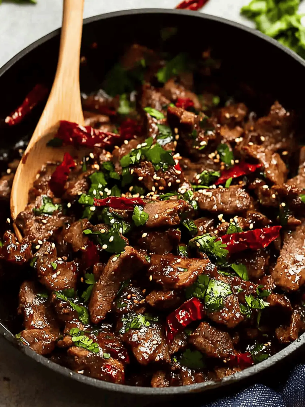 Xinjiang Cumin Lamb Stir Fry