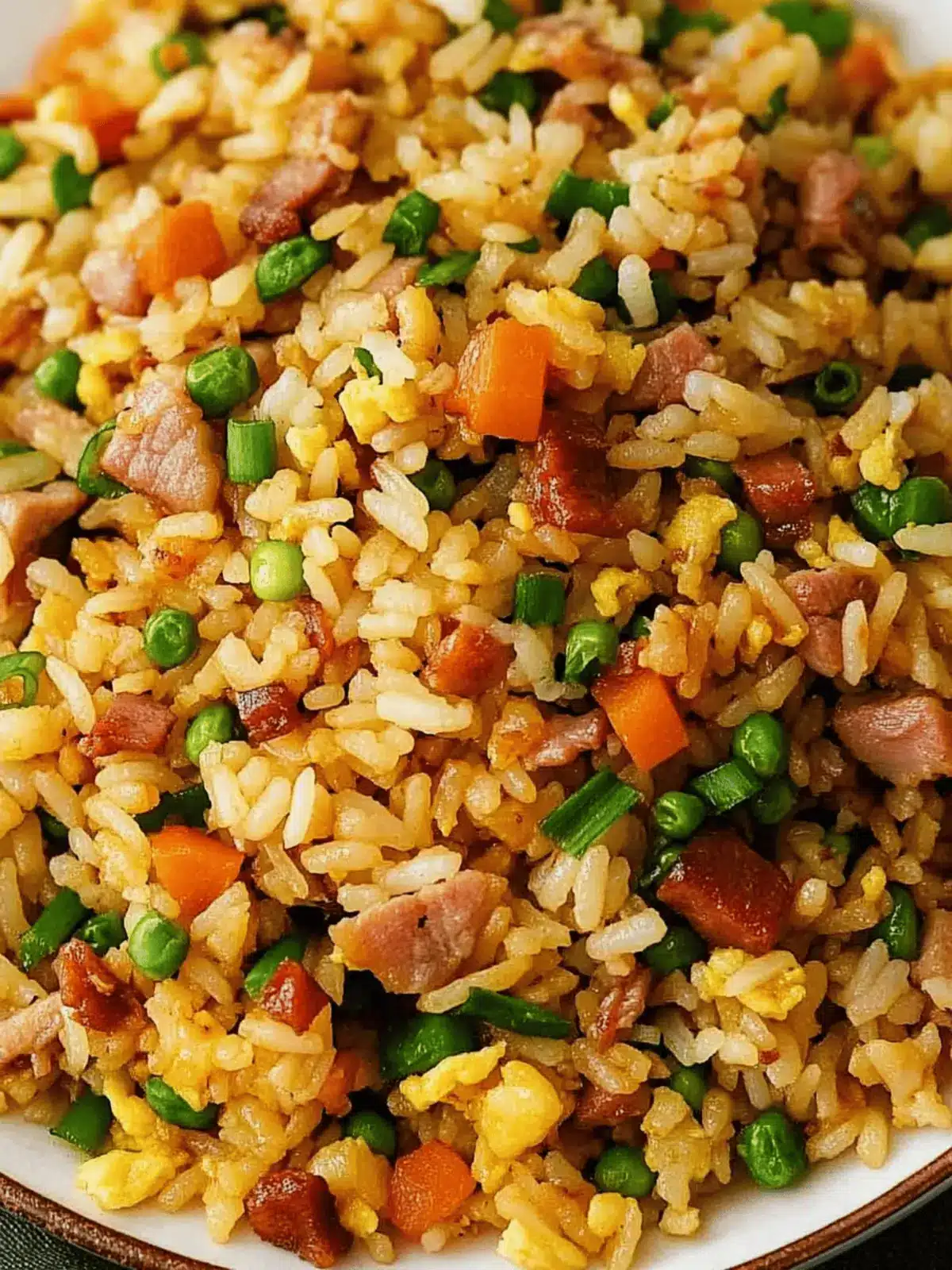 Chinese BBQ Pork Fried Rice